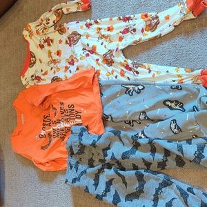 3T Cat & Jack and Disney Halloween and Fall Pajamas